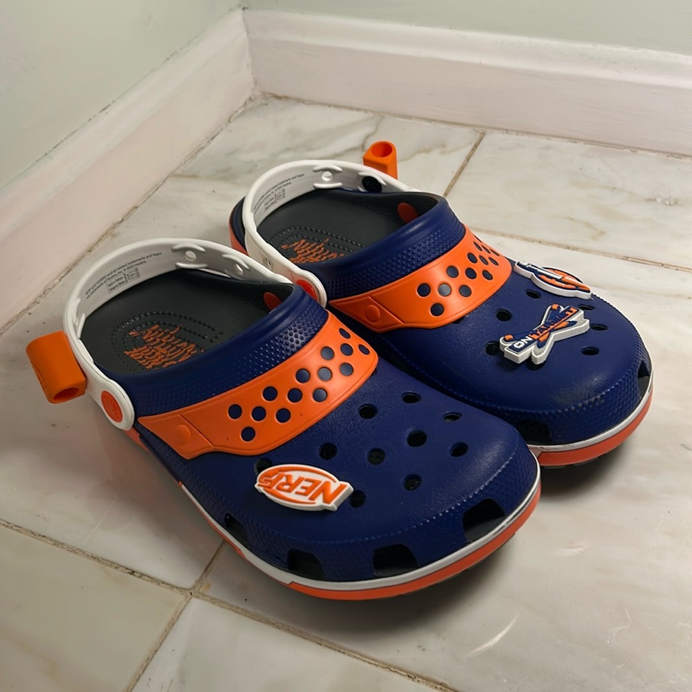 Size 7 - Nerf crocs